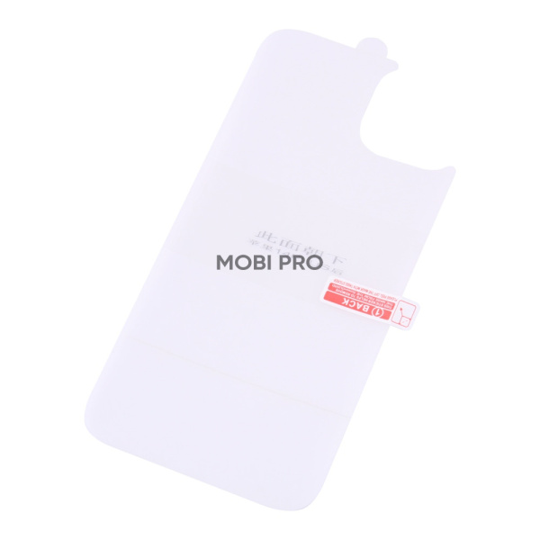 Защитная пленка на заднюю панель для iPhone 14 Plus (силикон, глянцевая) Защитная пленка на заднюю панель для iPhone 14 Plus (силикон, глянцевая)