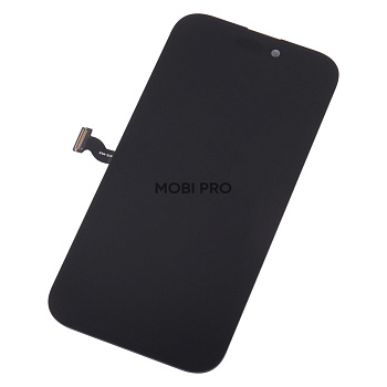 Дисплей для iPhone 14 Pro (A2891) в сборе с тачскрином Черный - (Soft OLED)