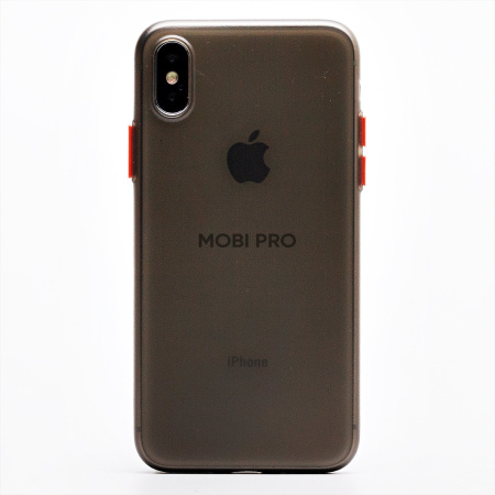 Чехол-накладка - PC052 для "Apple iPhone X/iPhone XS" (grey)