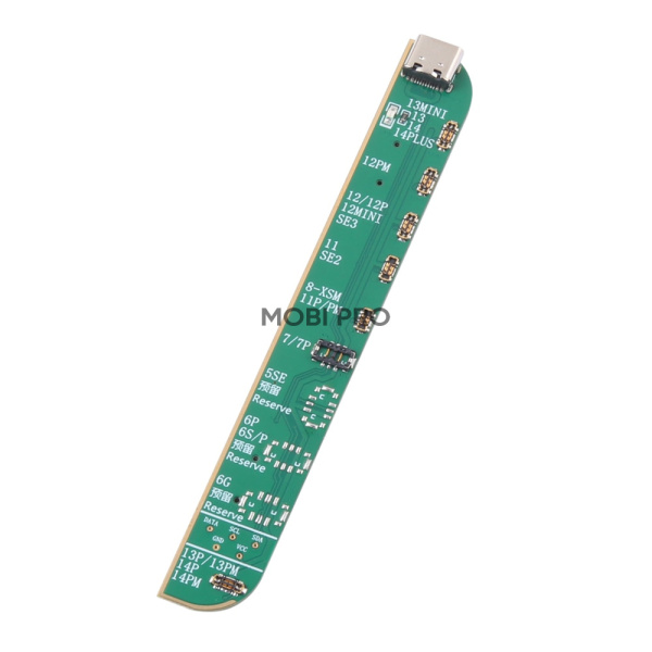 Плата для программатора JCID V1SE АКБ для iPhone 7/7 Plus/8/8 Plus/X/Xr/Xs/Xs Max/11/11 Pro/11 Pro Max/SE 2020/SE 2022/12/12 mini/12 Pro/12 Pro Max/13