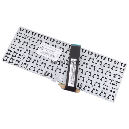 Клавиатура для ноутбука MacBook Air 13 A1369/A1466 (для Mid 2011 - Early 2017, Г-образный Enter RUS) Черный