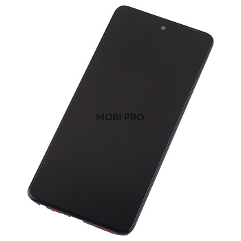 Дисплей для Infinix Hot 40i (X6528B) модуль с рамкой Черный - OR