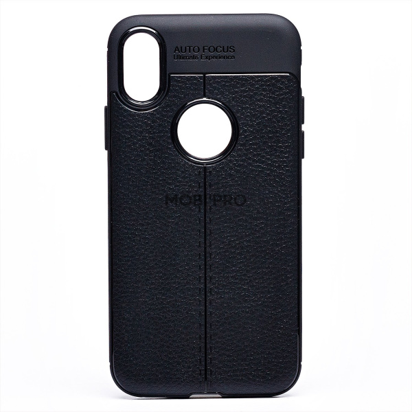 Чехол-накладка The ultimate experience Leather для "Apple iPhone X/iPhone XS" (black) Чехол-накладка The ultimate experience Leather для "Apple iPhone X/iPhone XS" (black)