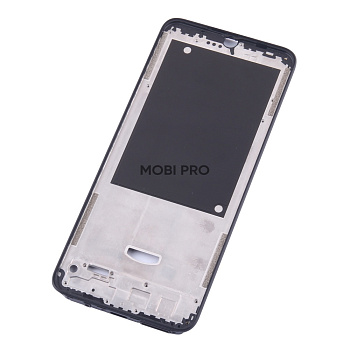 Рамка дисплея для Xiaomi Redmi 10C Черный (возможен дефект ЛКП)