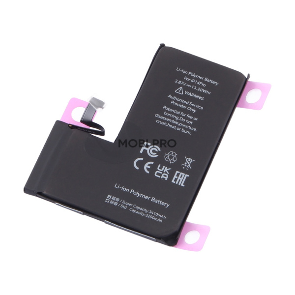 АКБ для iPhone 14 Pro - JCID с верификацией - усиленная 3410 mAh