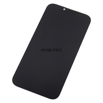 Дисплей для iPhone 13 Pro Max в сборе с тачскрином Черный - (Soft OLED, Full HD, 120 Гц) (с верификацией = с привязкой без ошибки)