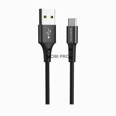 Кабель USB - micro USB Borofone BX20 Enjoy (black)