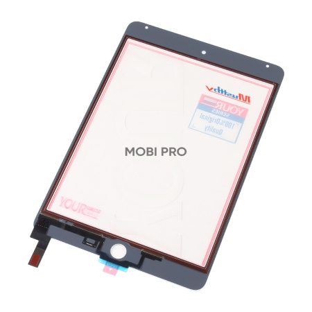 Стекло для переклейки MUSTTBY iPad mini 4 в сборе с тачскрином и OCA 100% Белый