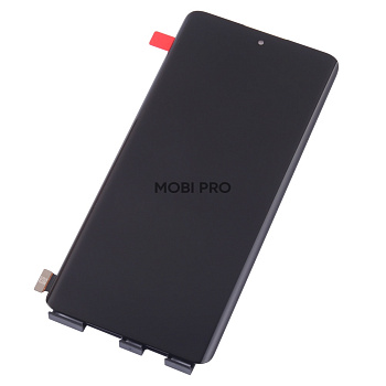 Дисплей для Realme 10 Pro+ 5G/Oppo Reno 9/9 Pro (RMX3686/RMX3687/PHM110/PGX110) в сборе с тачскрином Черный - (OLED)