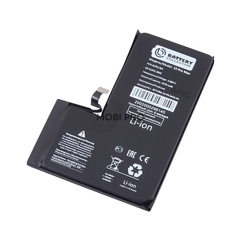 АКБ для Apple iPhone 15 Pro Max - усиленная 4770 mAh - Battery Collection (Премиум)