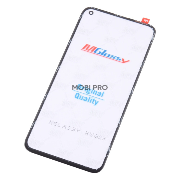 Стекло для переклейки MUSTTBY Huawei Honor 30/30 Premium/Nova 7 в сборе с OCA Черный