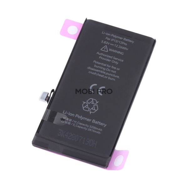 АКБ для Apple iPhone 12/12 Pro с привязкой - JCID