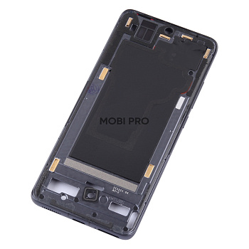 Рамка дисплея для Xiaomi 12/12X (2201123G/2112123AG) Черный (возможен дефект ЛКП)