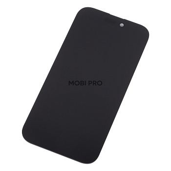 Дисплей для iPhone 14 Pro в сборе с тачскрином Черный - (Soft OLED, Full HD, 120 Гц) (с верификацией = с привязкой без ошибки)