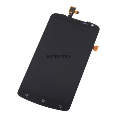 Дисплей для Lenovo S920 в сборе с тачскрином Черный - Оптима