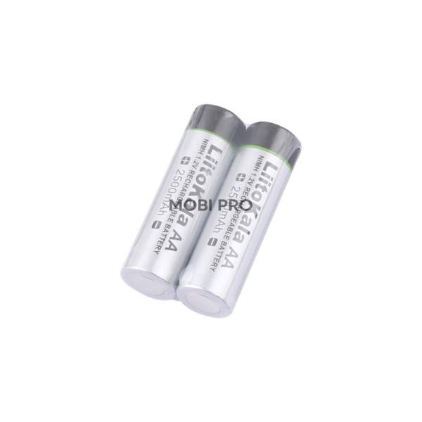 Аккумуляторные батарейки "AA" LiitoKala Ni–MH 1.2V 2500 mAh (2 шт. в блистере)
