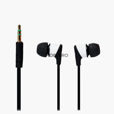 Проводные наушники внутриканальные Music Level ML-200, 3.5 Jack (black)