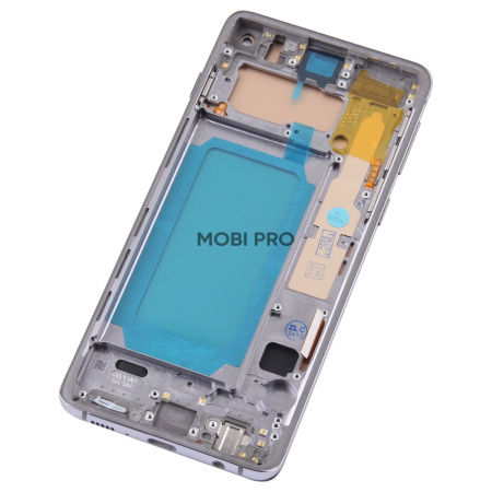 Дисплей для Samsung Galaxy S10 (G973F) модуль с рамкой Черный - (In-Cell)