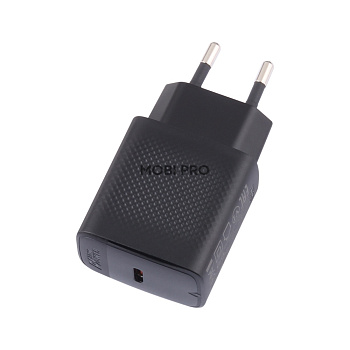 Сетевое зарядное устройство Type-C Acefast A102 (30W, PD, GaN) Черный
