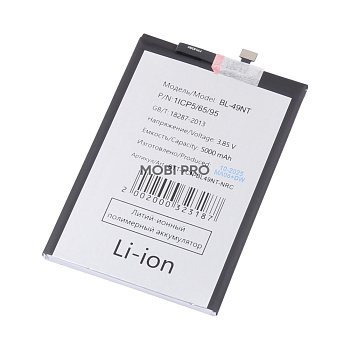 АКБ для Tecno Spark Go 2024/Go 1/2 (BL-49NT) - узкий коннектор