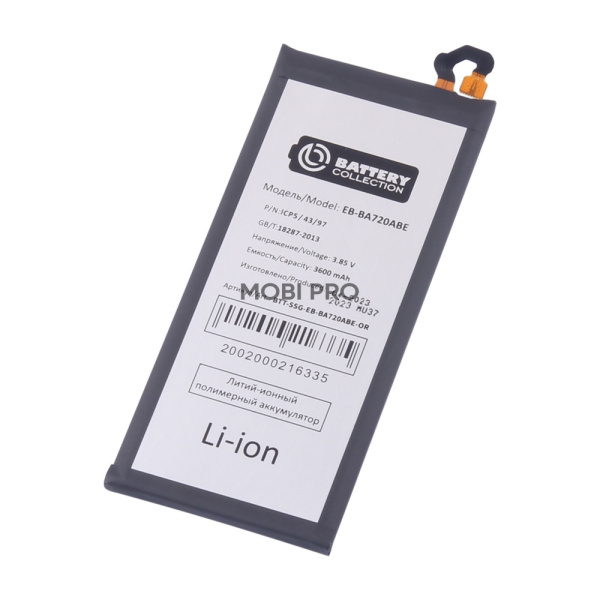 АКБ для Samsung Galaxy A7 2017 (A720F)/J7 2017 (J730F) (EB-BA720ABE) - Battery Collection (Премиум) АКБ для Samsung Galaxy A7 2017 (A720F)/J7 2017 (J730F) (EB-BA720ABE) - Battery Collection (Премиум)