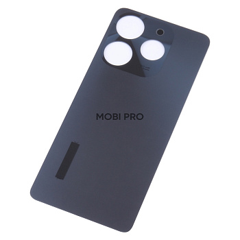 Задняя крышка для Tecno Spark 10 Pro (KI7) Черный - Премиум Задняя крышка для Tecno Spark 10 Pro (KI7) Черный - Премиум