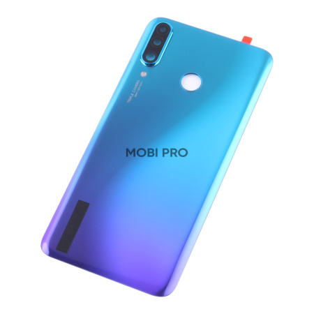 Задняя крышка для Huawei Honor 20 Lite/20S/P30 Lite (MAR-LX1H/MAR- LX1M) (48MP) Синий - Премиум