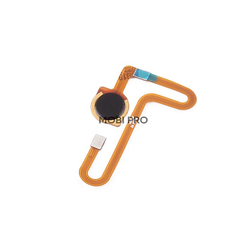 Шлейф для Xiaomi Redmi Note 8/Note 8 (2021) сканер отпечатка пальцев Черный