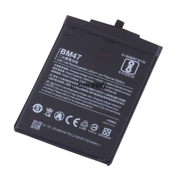 АКБ для Xiaomi Redmi 3/3S/3 Pro/4X (BM47) АКБ для Xiaomi Redmi 3/3S/3 Pro/4X (BM47)