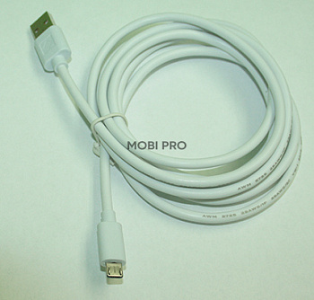 Кабель USB - MicroUSB (2 м) (тех.упак.) Белый