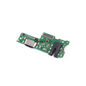 Шлейф для Infinix Note 30 4G (X6833B) плата на системный разъем/разъем гарнитуры/микрофон