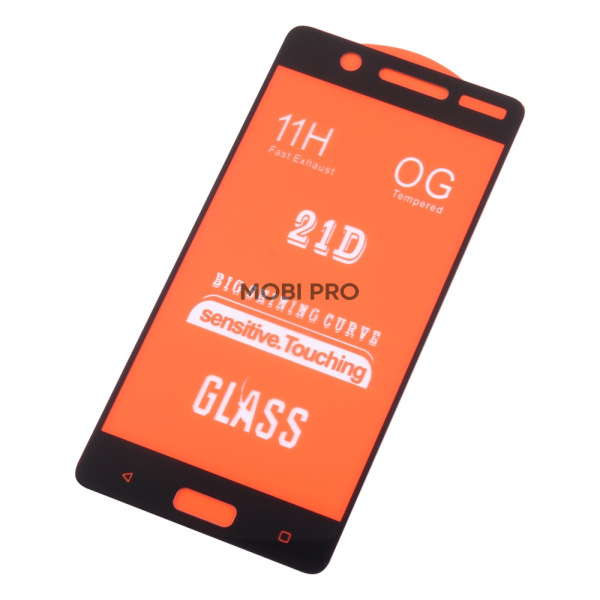 Защитное стекло "Полное покрытие" для Nokia 5 (TA-1053) Черный Защитное стекло "Полное покрытие" для Nokia 5 (TA-1053) Черный