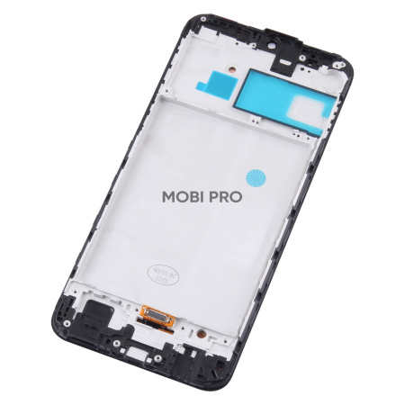 Дисплей для Samsung Galaxy M30s/M21 (M307F/M215F) модуль с рамкой Черный - (OLED)