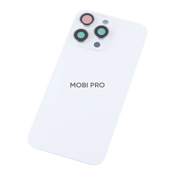 Задняя крышка для iPhone 15 Pro Max в сборе Белый - OR Задняя крышка для iPhone 15 Pro Max в сборе Белый - OR