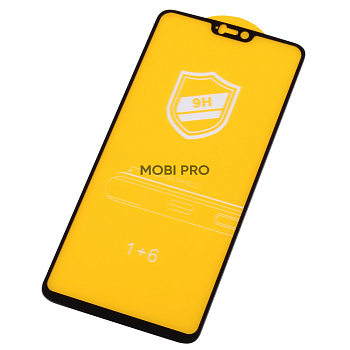 Защитное стекло "Полное покрытие" для OnePlus 6 Черное Защитное стекло "Полное покрытие" для OnePlus 6 Черное