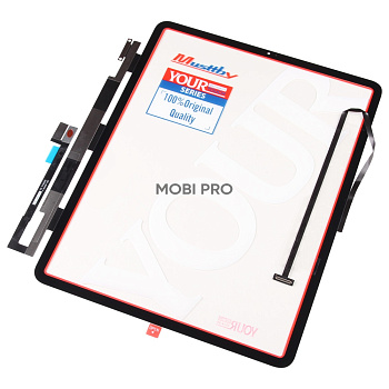 Стекло для переклейки MUSTTBY iPad Pro 12.9 2018 (3 Gen) в сборе с тачскрином и OCA 100% Черный