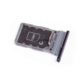 Держатель SIM для Samsung Galaxy S21+ (G996B) Черный Держатель SIM для Samsung Galaxy S21+ (G996B) Черный