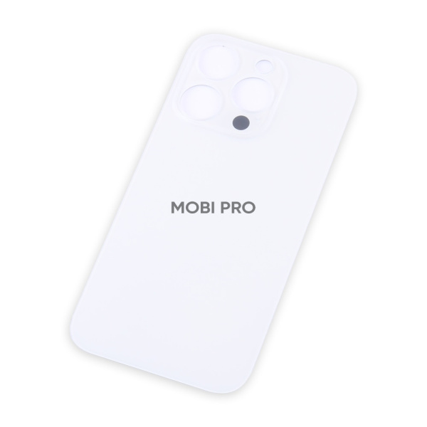 Задняя крышка для iPhone 14 Pro с увелич.вырезом под камеру Белый - OR Задняя крышка для iPhone 14 Pro с увелич.вырезом под камеру Белый - OR