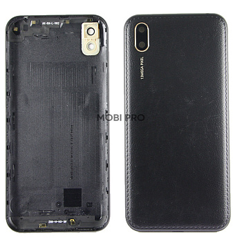 Задняя крышка для Huawei Y5 2019 (AMN-LX9) Черный Задняя крышка для Huawei Y5 2019 (AMN-LX9) Черный