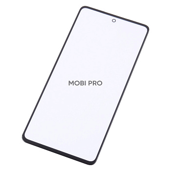 Стекло для переклейки Samsung Galaxy A52/S20 FE (A525F/G780F) в сборе с OCA пленкой Черный - OR (Mit