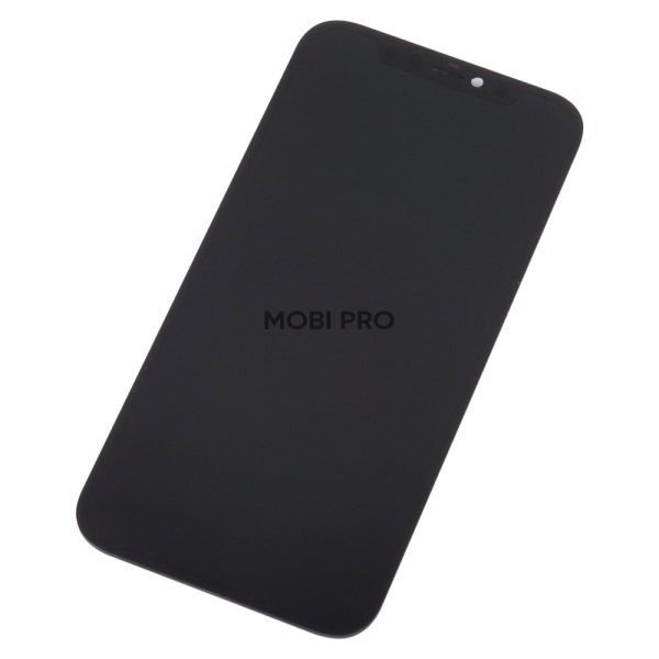 Дисплей для iPhone 12/12 Pro в сборе с тачскрином Черный - (Hard OLED, Full HD) (с верификацией = с привязкой без ошибки)