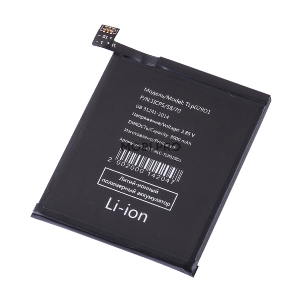 АКБ для Alcatel OT-5034D/OT-5052D/OT-5058I/OT-5086D/OT-5008Y (TLp029D1) АКБ для Alcatel OT-5034D/OT-5052D/OT-5058I/OT-5086D/OT-5008Y (TLp029D1)