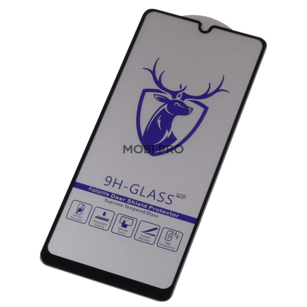 Защитное стекло "Премиум" для Samsung Galaxy A32/A22/M32/M22 (A325F/A225F/M325F) Черный